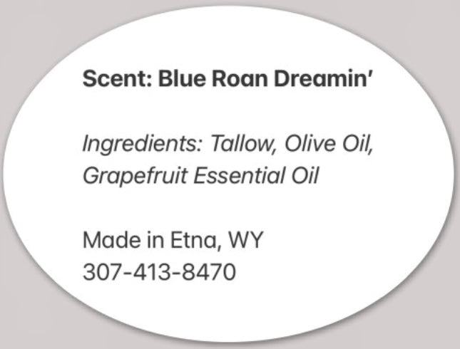 4oz Blue Roan Dreamin’- Grapefruit